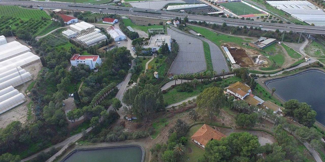 El profesor Dieter Wiemberg y la finca La Mayora en la Axarquía