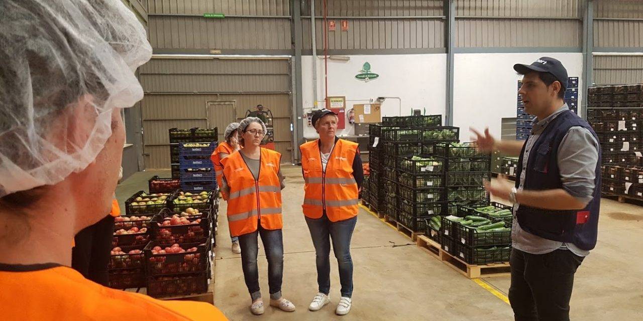 Alumnos de InterCoop visitan Benihort