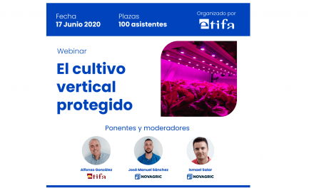 Cultivo vertical protegido, primer webinar en España