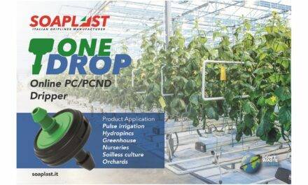 ONE-DROP®, el gotero para riego súper versátil de Soaplast