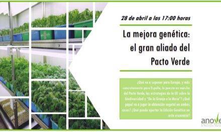Debate Anove «La mejora genética: el gran aliado del pacto verde»
