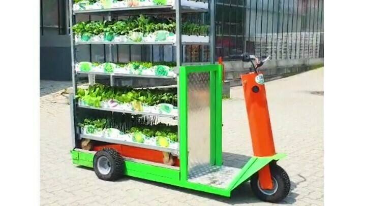 Speedy, el vehículo eléctrico para el transporte de carros de vivero