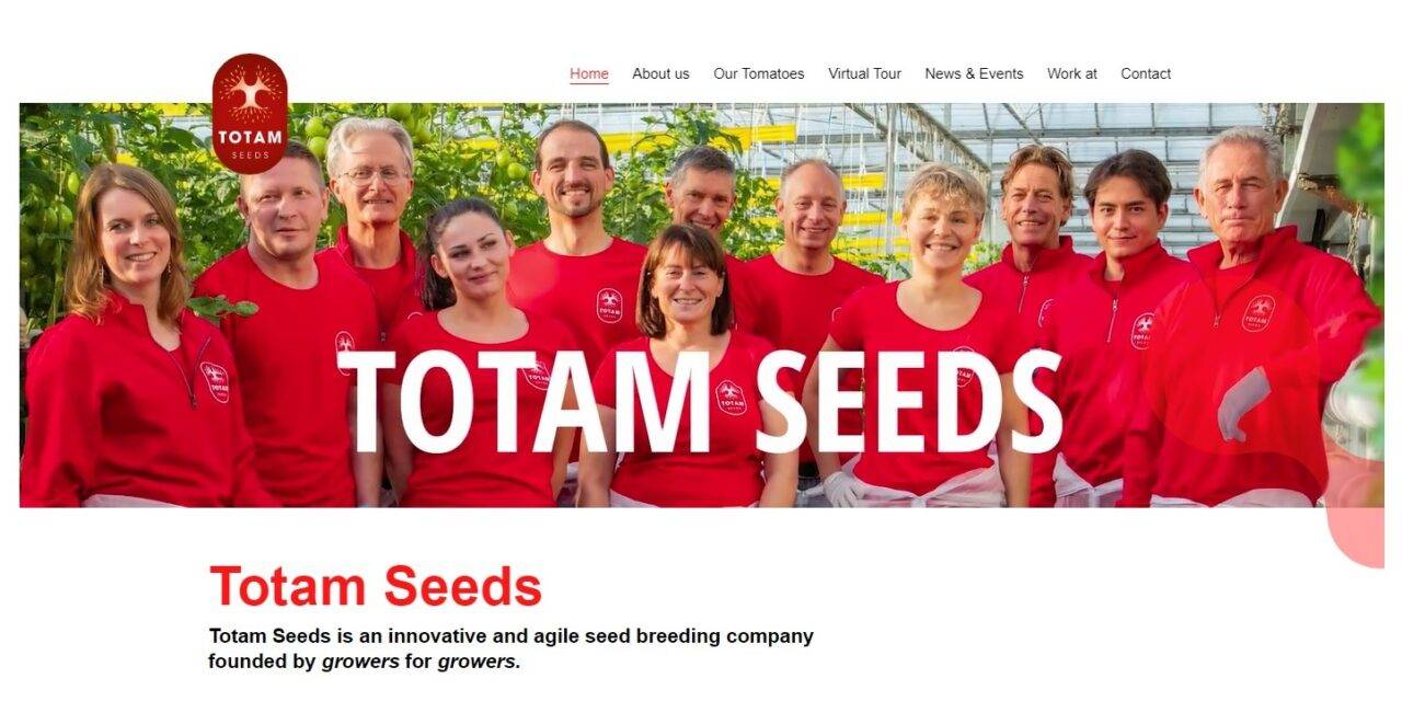 Totam Seeds launches new website