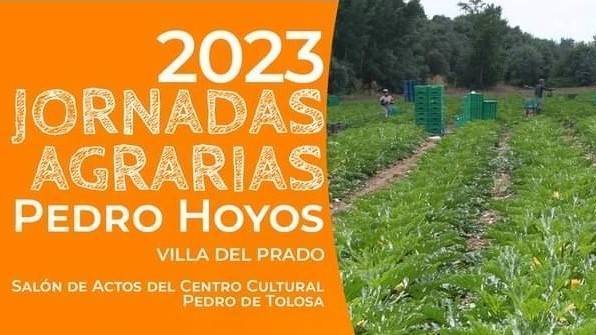 Merecido homenaje al profesor Pedro Hoyos en las Jornadas Agrarias de Villa del Prado 2023