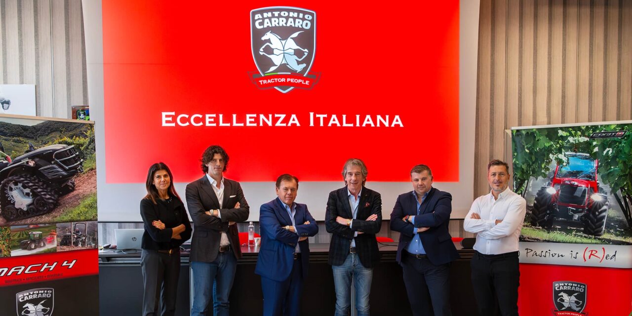 Antonio Carraro SpA, elegido el nuevo CDA tras la adquisición por parte del Gruppo Milleuno