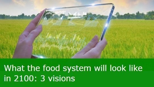 Wageningen University vision about the future of the food system