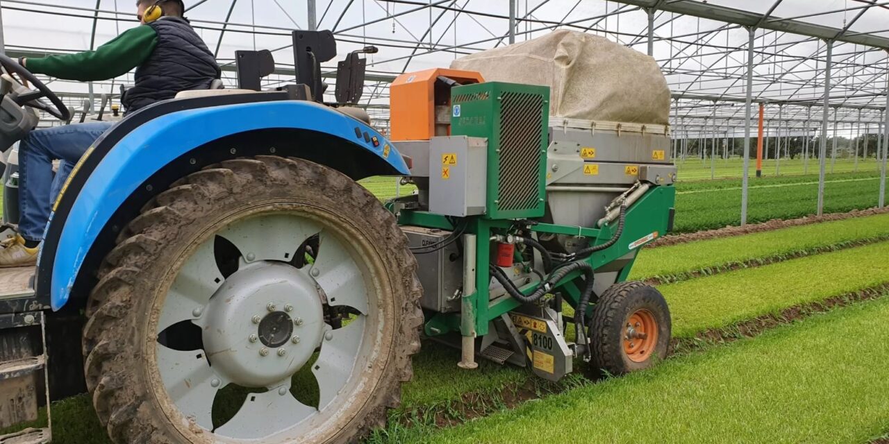 Cleaner: La máquina todo en uno – cortadora y aspiradora de hortalizas de hoja