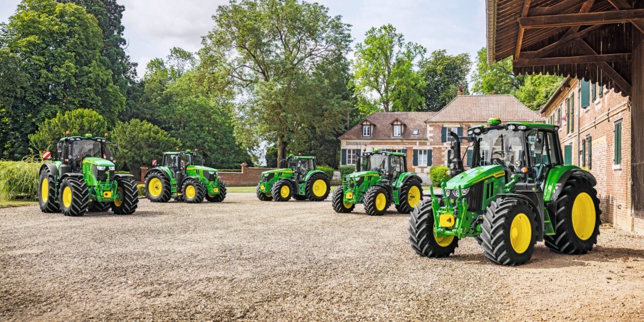 John Deere presenta la nueva serie de tractores 6M