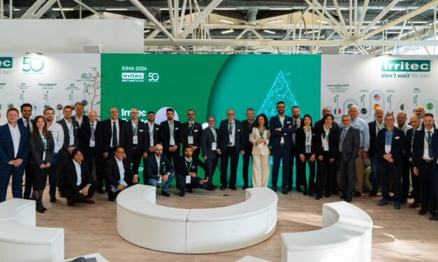 Irritec celebra su 50 aniversario en EIMA con nuevas soluciones para el riego sostenible