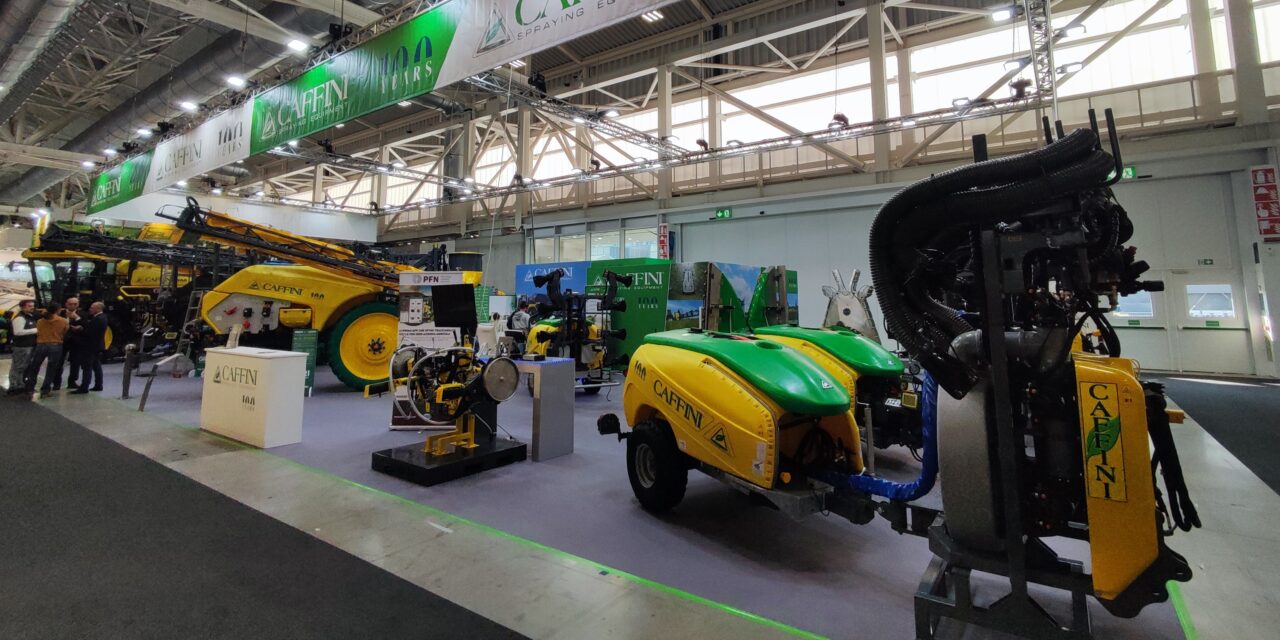 Caffini revoluciona la pulverización agrícola con innovación y tecnología en EIMA 2024