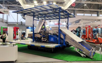 Trackster-S, la nueva cosechadora de Dari Ecomeccanica para hortalizas IV gama