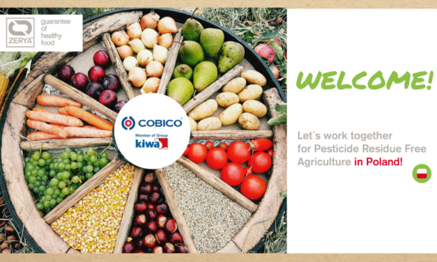 Kiwa COBICO & ZERYA® certifican la agricultura sin residuos de pesticidas en Polonia