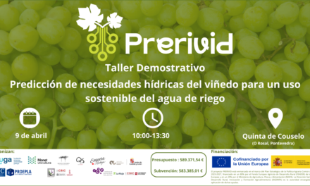 Uso sostenible del riego en viñedo, nueva jornada técnica del grupo Prerivid